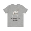 Whippet Dad Shirt, Vintage Dog Sketch Tee, Dog Dad Gift