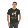 Whippet Dad Shirt, Vintage Dog Sketch Tee, Dog Dad Gift