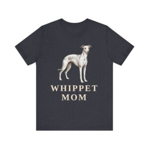 Whippet Mom Shirt, Vintage Dog Sketch Tee, Dog Mom Gift