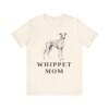 Whippet Mom Shirt, Vintage Dog Sketch Tee, Dog Mom Gift Whippet Mom Shirt, Vintage Dog Sketch Tee, Dog Mom Gift