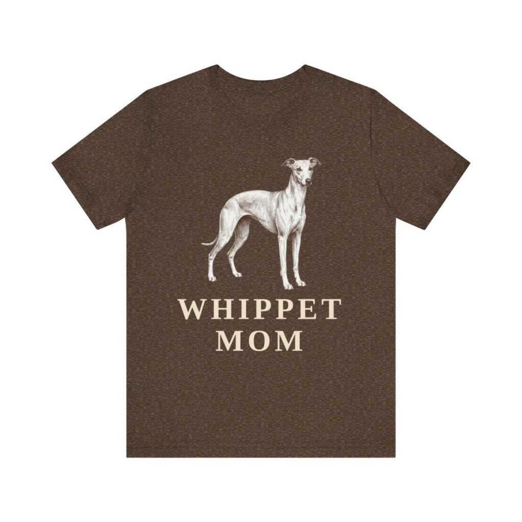Whippet Mom Shirt, Vintage Dog Sketch Tee, Dog Mom Gift Whippet Mom Shirt, Vintage Dog Sketch Tee, Dog Mom Gift