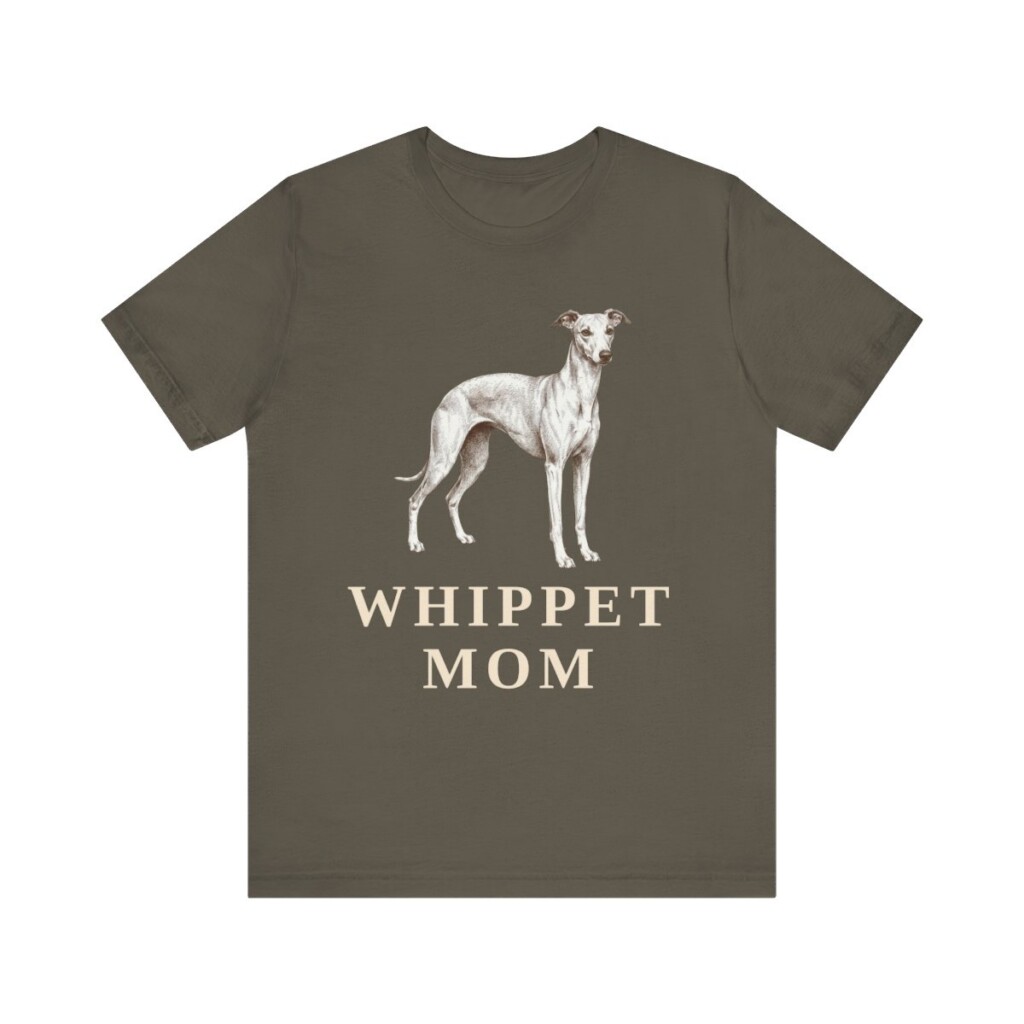 Whippet Mom Shirt, Vintage Dog Sketch Tee, Dog Mom Gift Whippet Mom Shirt, Vintage Dog Sketch Tee, Dog Mom Gift