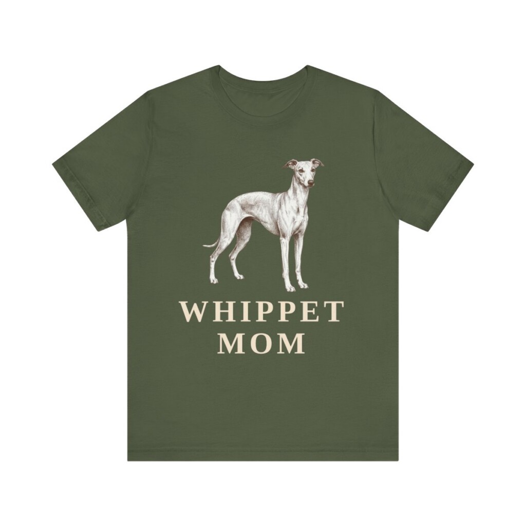 Whippet Mom Shirt, Vintage Dog Sketch Tee, Dog Mom Gift Whippet Mom Shirt, Vintage Dog Sketch Tee, Dog Mom Gift