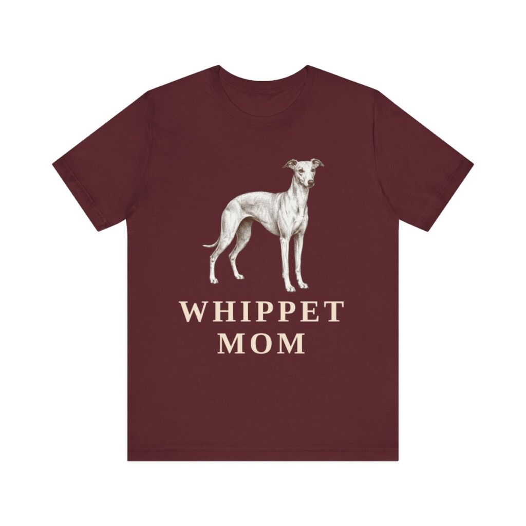 Whippet Mom Shirt, Vintage Dog Sketch Tee, Dog Mom Gift Whippet Mom Shirt, Vintage Dog Sketch Tee, Dog Mom Gift