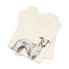 Whippet Lover Shirt, Vintage Dog Sketch Tee, Dog Lover Gift