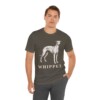 Whippet Lover Shirt, Vintage Dog Sketch Tee, Dog Lover Gift