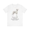 Whippet Humor Shirt, Vintage Dog Sketch Tee, Dog Humor Gift