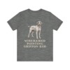 Wirehaired Pointing Griffon Dad Shirt, Vintage Dog Sketch Tee, Dog Dad Gift