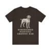 Wirehaired Pointing Griffon Dad Shirt, Vintage Dog Sketch Tee, Dog Dad Gift