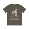 Wirehaired Pointing Griffon Dad Shirt, Vintage Dog Sketch Tee, Dog Dad Gift