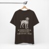 Wirehaired Pointing Griffon Dad Shirt, Vintage Dog Sketch Tee, Dog Dad Gift