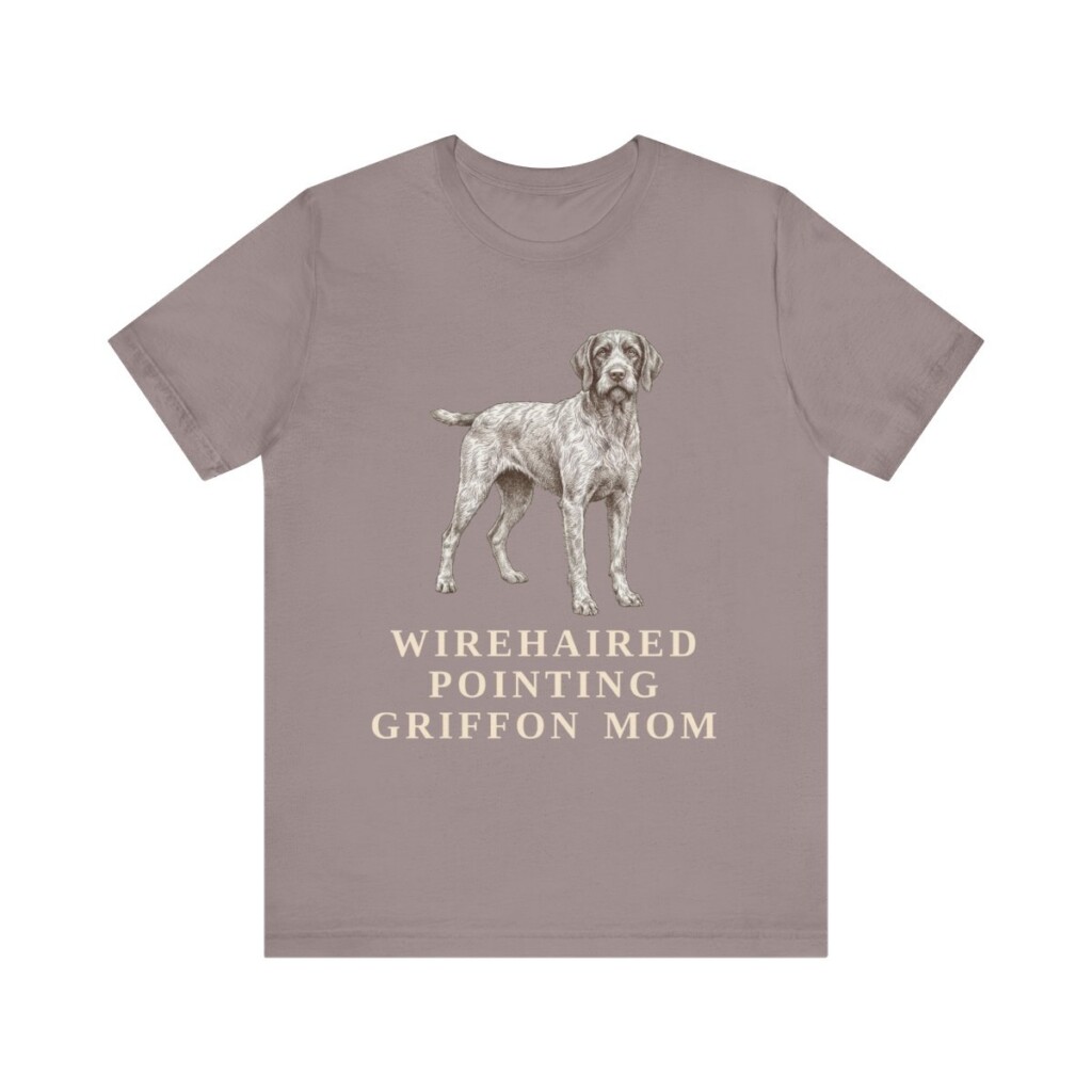Wirehaired Pointing Griffon Mom Shirt, Vintage Dog Sketch Tee, Dog Mom Gift Wirehaired Pointing Griffon Mom Shirt, Vintage Dog Sketch Tee, Dog Mom Gift