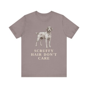 Wirehaired Pointing Griffon Humor Shirt, Vintage Dog Sketch Tee, Dog Humor Gift