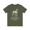 Wirehaired Pointing Griffon Humor Shirt, Vintage Dog Sketch Tee, Dog Humor Gift