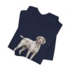Wirehaired Pointing Griffon Humor Shirt, Vintage Dog Sketch Tee, Dog Humor Gift