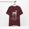 Wirehaired Pointing Griffon Humor Shirt, Vintage Dog Sketch Tee, Dog Humor Gift
