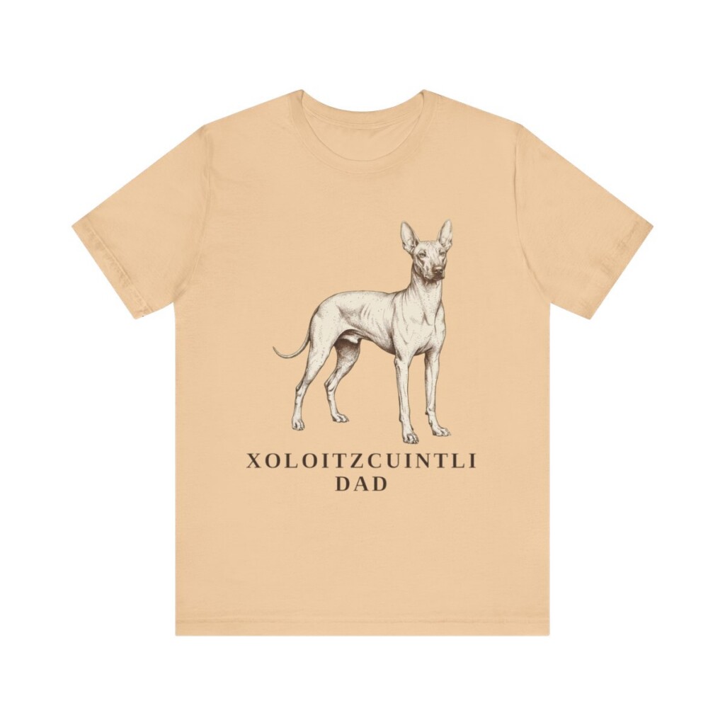 Xoloitzcuintli Dad Shirt, Vintage Dog Sketch Tee, Dog Dad Gift Xoloitzcuintli Dad Shirt, Vintage Dog Sketch Tee, Dog Dad Gift