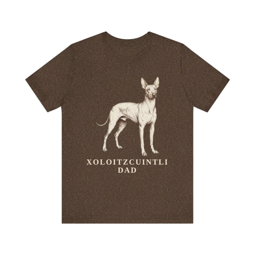Xoloitzcuintli Dad Shirt, Vintage Dog Sketch Tee, Dog Dad Gift Xoloitzcuintli Dad Shirt, Vintage Dog Sketch Tee, Dog Dad Gift