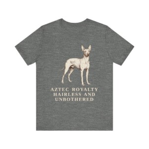 Xoloitzcuintli Humor Shirt, Vintage Dog Sketch Tee, Dog Humor Gift