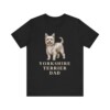Yorkshire Terrier Dad Shirt, Vintage Dog Sketch Tee, Dog Dad Gift Yorkshire Terrier Dad Shirt, Vintage Dog Sketch Tee, Dog Dad Gift