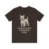 Yorkshire Terrier Dad Shirt, Vintage Dog Sketch Tee, Dog Dad Gift Yorkshire Terrier Dad Shirt, Vintage Dog Sketch Tee, Dog Dad Gift
