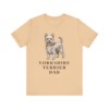 Yorkshire Terrier Dad Shirt, Vintage Dog Sketch Tee, Dog Dad Gift Yorkshire Terrier Dad Shirt, Vintage Dog Sketch Tee, Dog Dad Gift