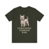 Yorkshire Terrier Dad Shirt, Vintage Dog Sketch Tee, Dog Dad Gift Yorkshire Terrier Dad Shirt, Vintage Dog Sketch Tee, Dog Dad Gift
