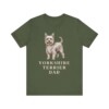 Yorkshire Terrier Dad Shirt, Vintage Dog Sketch Tee, Dog Dad Gift Yorkshire Terrier Dad Shirt, Vintage Dog Sketch Tee, Dog Dad Gift