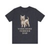 Yorkshire Terrier Dad Shirt, Vintage Dog Sketch Tee, Dog Dad Gift Yorkshire Terrier Dad Shirt, Vintage Dog Sketch Tee, Dog Dad Gift