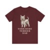 Yorkshire Terrier Dad Shirt, Vintage Dog Sketch Tee, Dog Dad Gift Yorkshire Terrier Dad Shirt, Vintage Dog Sketch Tee, Dog Dad Gift