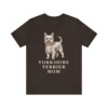 Yorkshire Terrier Mom Shirt, Vintage Dog Sketch Tee, Dog Mom Gift