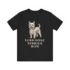 Yorkshire Terrier Mom Shirt, Vintage Dog Sketch Tee, Dog Mom Gift