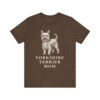 Yorkshire Terrier Mom Shirt, Vintage Dog Sketch Tee, Dog Mom Gift
