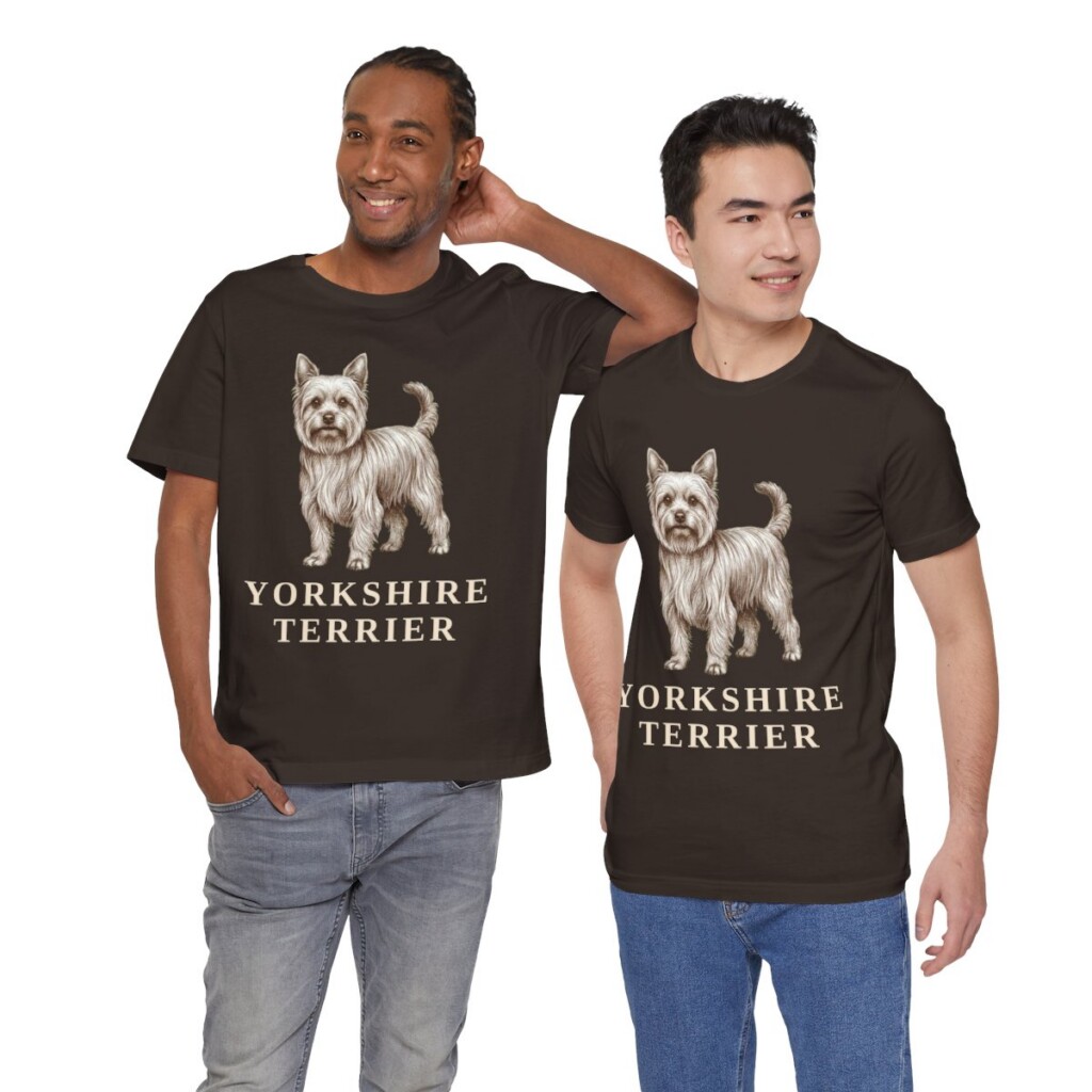 Yorkshire Terrier Lover Shirt, Vintage Dog Sketch Tee, Dog Lover Gift Yorkshire Terrier Lover Shirt, Vintage Dog Sketch Tee, Dog Lover Gift