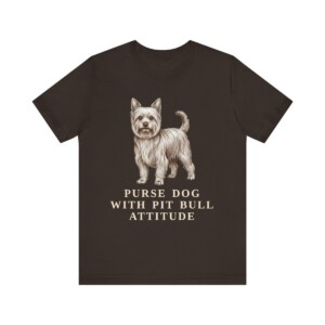 Yorkshire Terrier Humor Shirt, Vintage Dog Sketch Tee, Dog Humor Gift