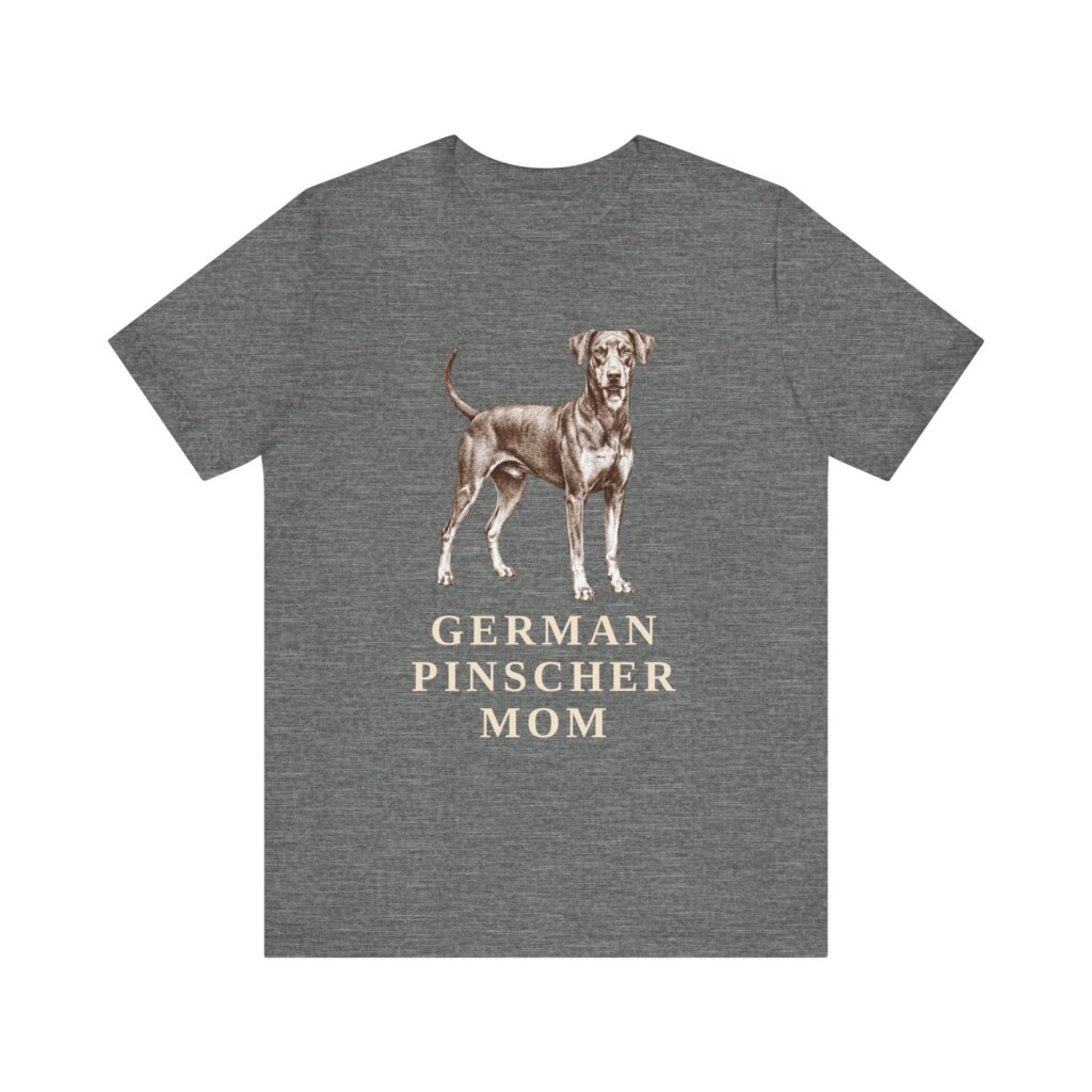 German Pinscher Mom Shirt, Vintage Dog Sketch Tee, Dog Mom Gift German Pinscher Mom Shirt, Vintage Dog Sketch Tee, Dog Mom Gift