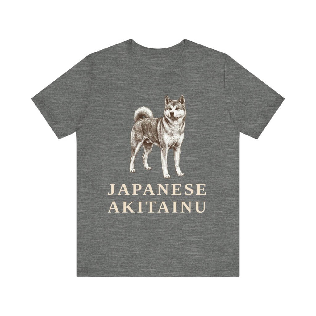 Japanese Akitainu Shirt, Vintage Dog Sketch Tee, Dog Lover Gift Japanese Akitainu Shirt, Vintage Dog Sketch Tee, Dog Lover Gift