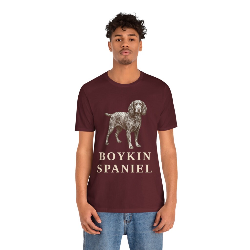 Boykin Spaniel Shirt, Vintage Dog Sketch Tee, Dog Lover Gift