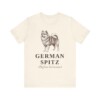 German Spitz Latin Shirt, Vintage Dog Sketch Tee, Dog Latin Gift