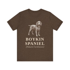 Boykin Spaniel Latin Shirt, Vintage Dog Sketch Tee, Dog Latin Gift