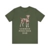 German Pinscher Dad Shirt, Vintage Dog Sketch Tee, Dog Dad Gift