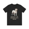 Dogue de Bordeaux Mom Shirt, Vintage Dog Sketch Tee, Dog Mom Gift