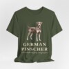 German Pinscher Latin Shirt, Vintage Dog Sketch Tee, Dog Latin Gift