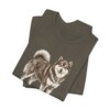 Finnish Lapphund Humor Shirt, Vintage Dog Sketch Tee, Dog Humor Gift