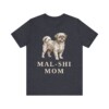 Mal-Shi Mom Shirt, Vintage Dog Sketch Tee, Dog Mom Gift