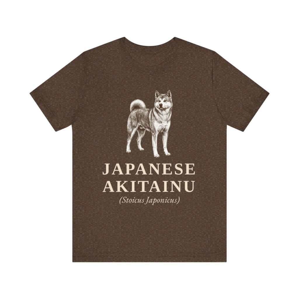 Japanese Akitainu Latin Shirt, Vintage Dog Sketch Tee, Dog Latin Gift Japanese Akitainu Latin Shirt, Vintage Dog Sketch Tee, Dog Latin Gift