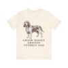 Grand Basset Griffon Vendeen Dad Shirt, Vintage Dog Sketch Tee, Dog Dad Gift