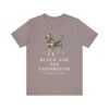 Black and Tan Coonhound Latin Shirt, Vintage Dog Sketch Tee, Dog Latin Gift