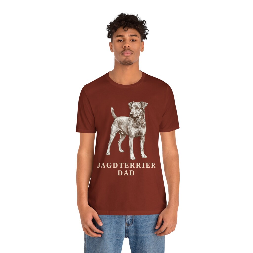 Jagdterrier Dad Shirt, Vintage Dog Sketch Tee, Dog Dad Gift Jagdterrier Dad Shirt, Vintage Dog Sketch Tee, Dog Dad Gift