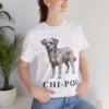 Chi-Poo Shirt, Vintage Dog Sketch Tee, Dog Lover Gift